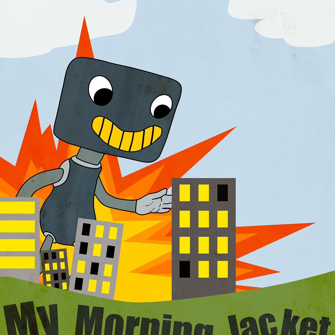 cropped version of my morning jacker poster